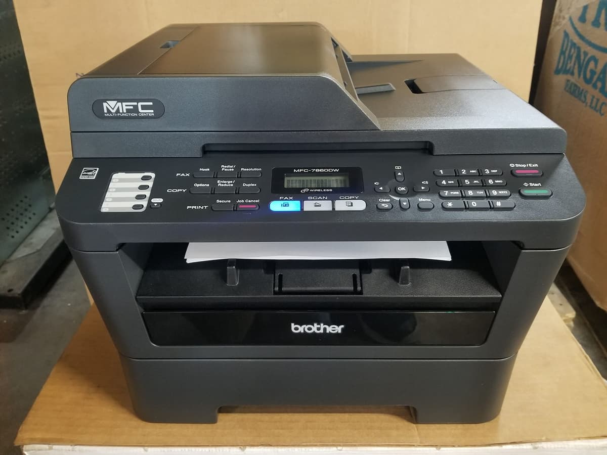 Brother MFC-7860DW Multifunción Láser Monocromo con Wi-Fi, Escáner, Copiadora y Fax