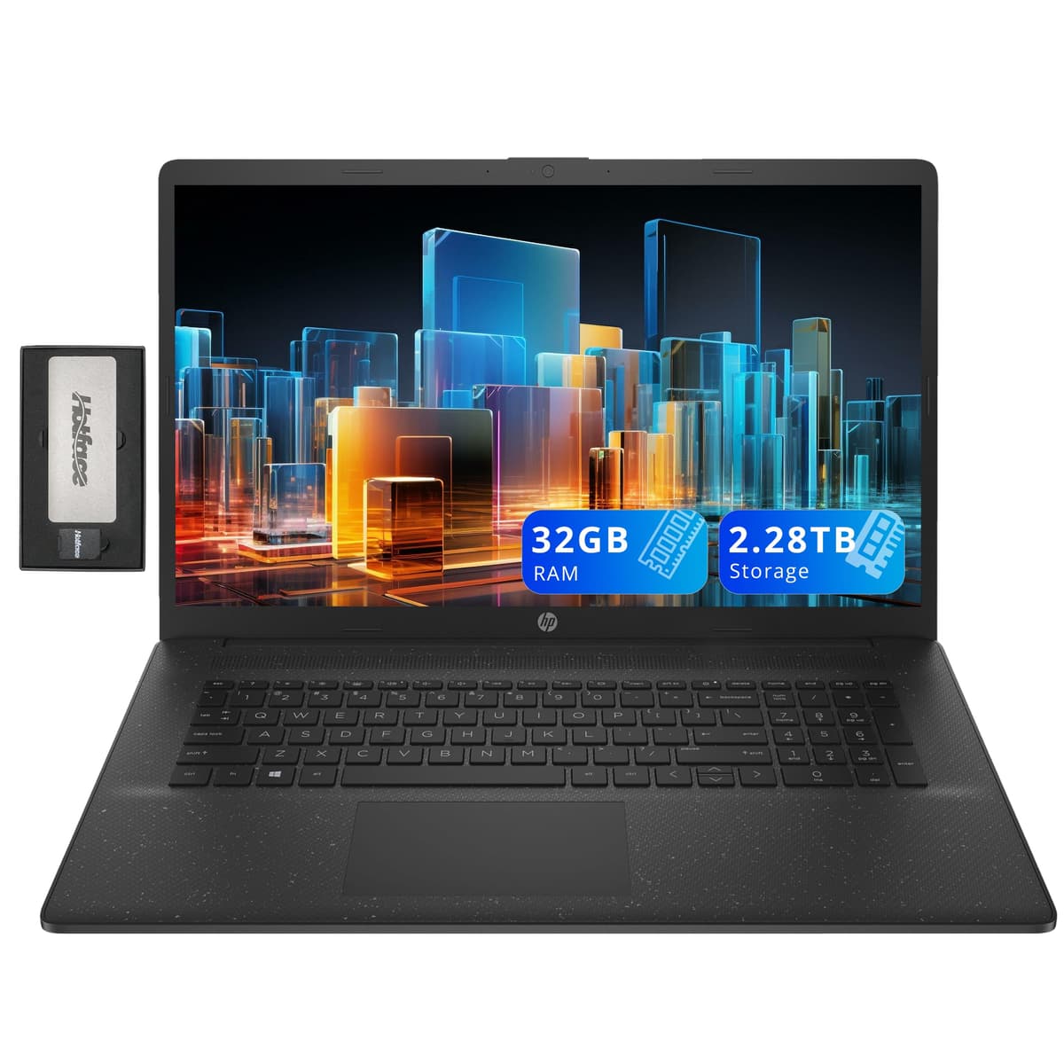 HP 17.3" HD+ Business Laptop Intel i5-1334U 32GB RAM 2.28TB SSD + Docking Set Windows 11 Home