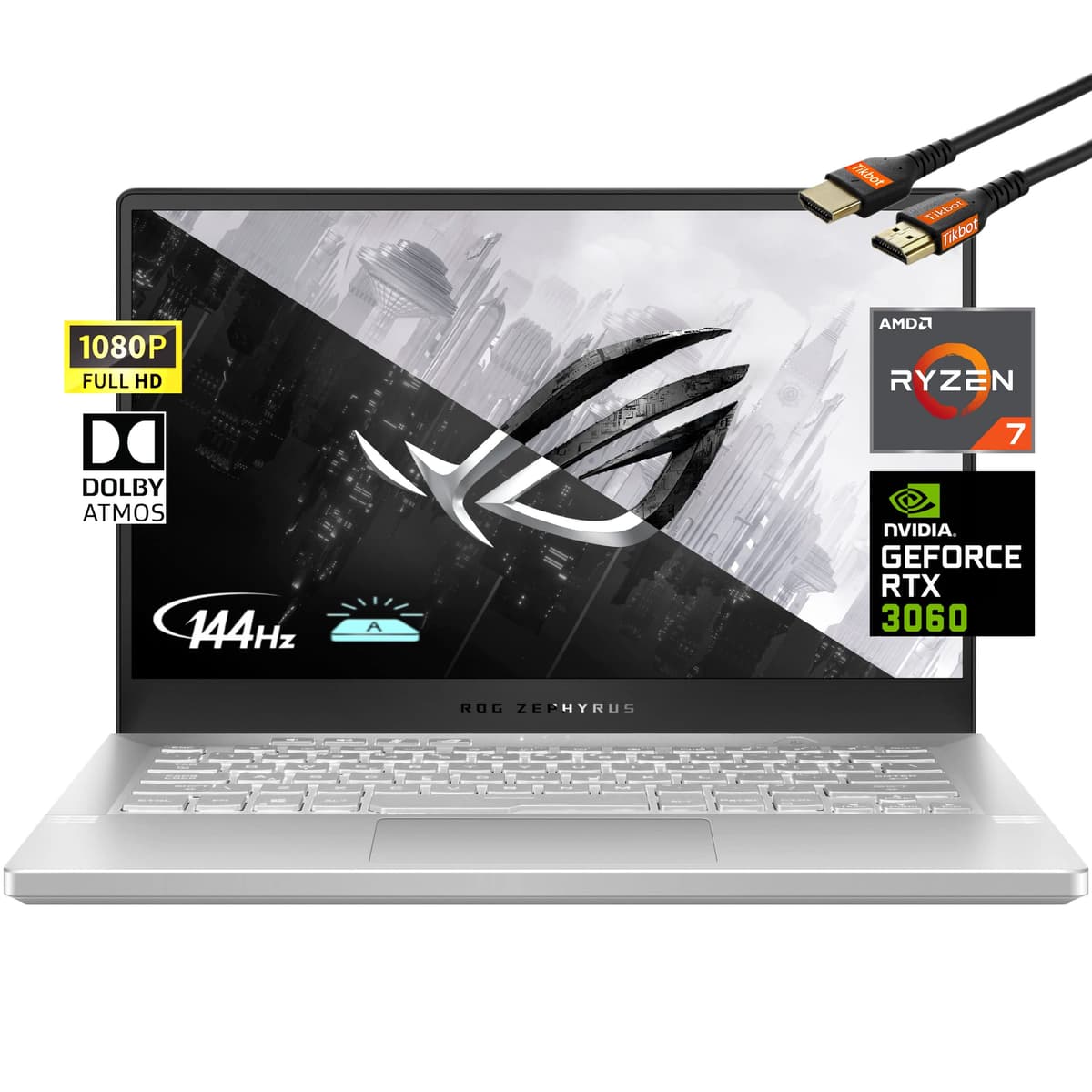 Asus ROG Zephyrus 14" 2022 Gaming Laptop Ryzen 7 5800HS RTX 3060 16GB/1TB 2022 ROG Zephyrus 14