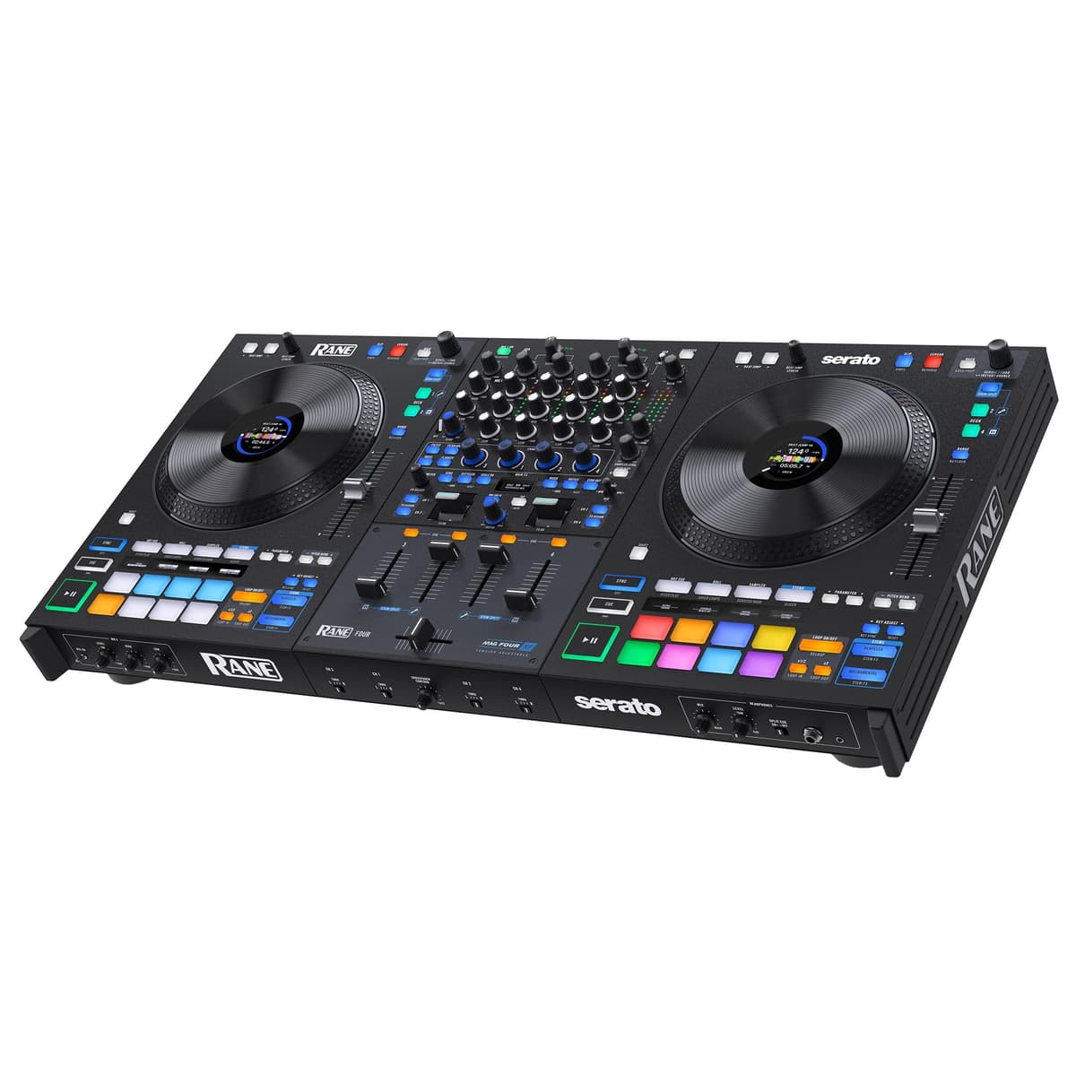 Rane FOUR - Controlador DJ 4 canales con jog wheels 8.5" y Serato DJ Pro incluido
