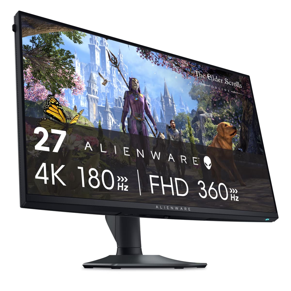 Alienware AW2725QF - Monitor gaming dual-resolution 27" 4K@180Hz / FHD@360Hz, G-SYNC 2932X