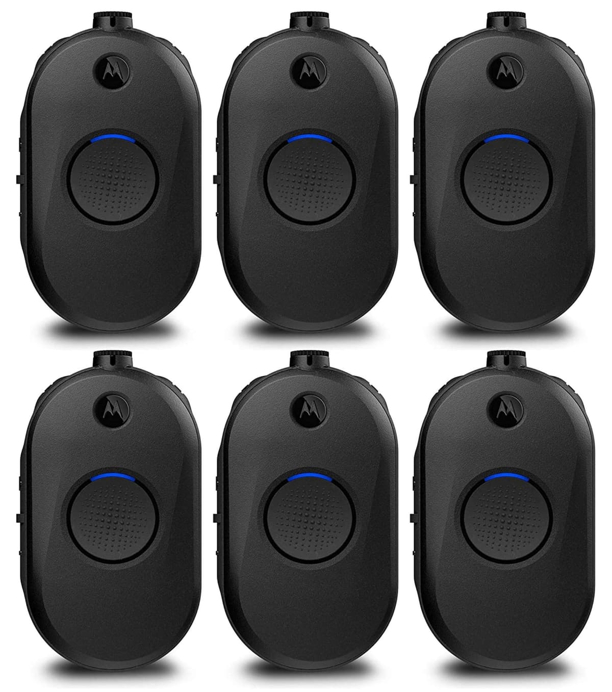 Motorola CLP1010e Paquete de 6 radios bidireccionales UHF 1 canal 1 Watt