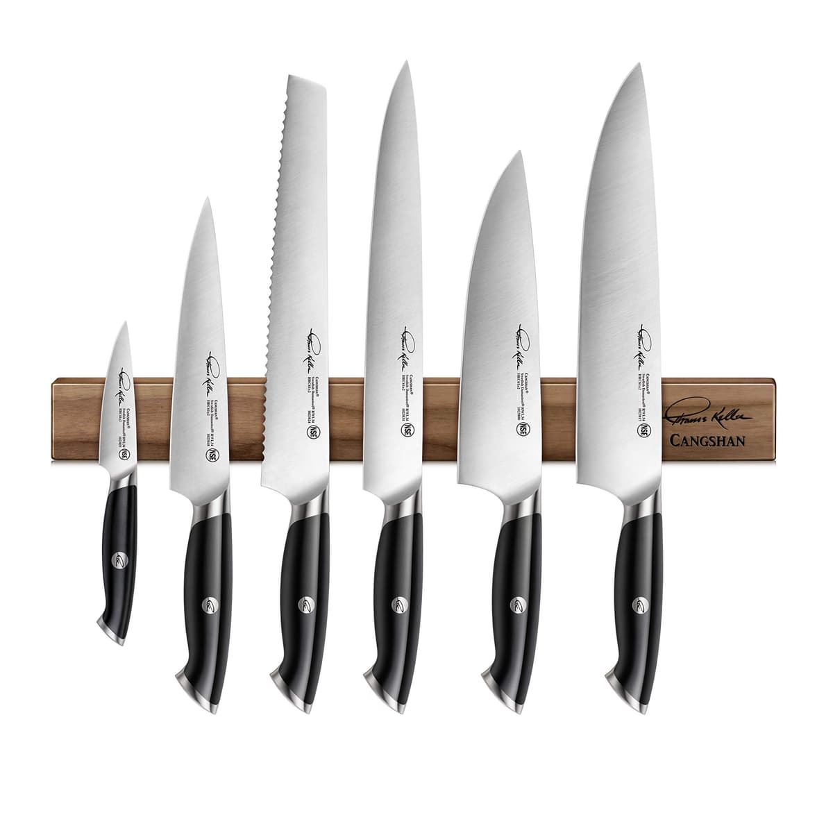 Cangshan Thomas Keller Signature Set de Cuchillos Magnético 7 Piezas 1023787