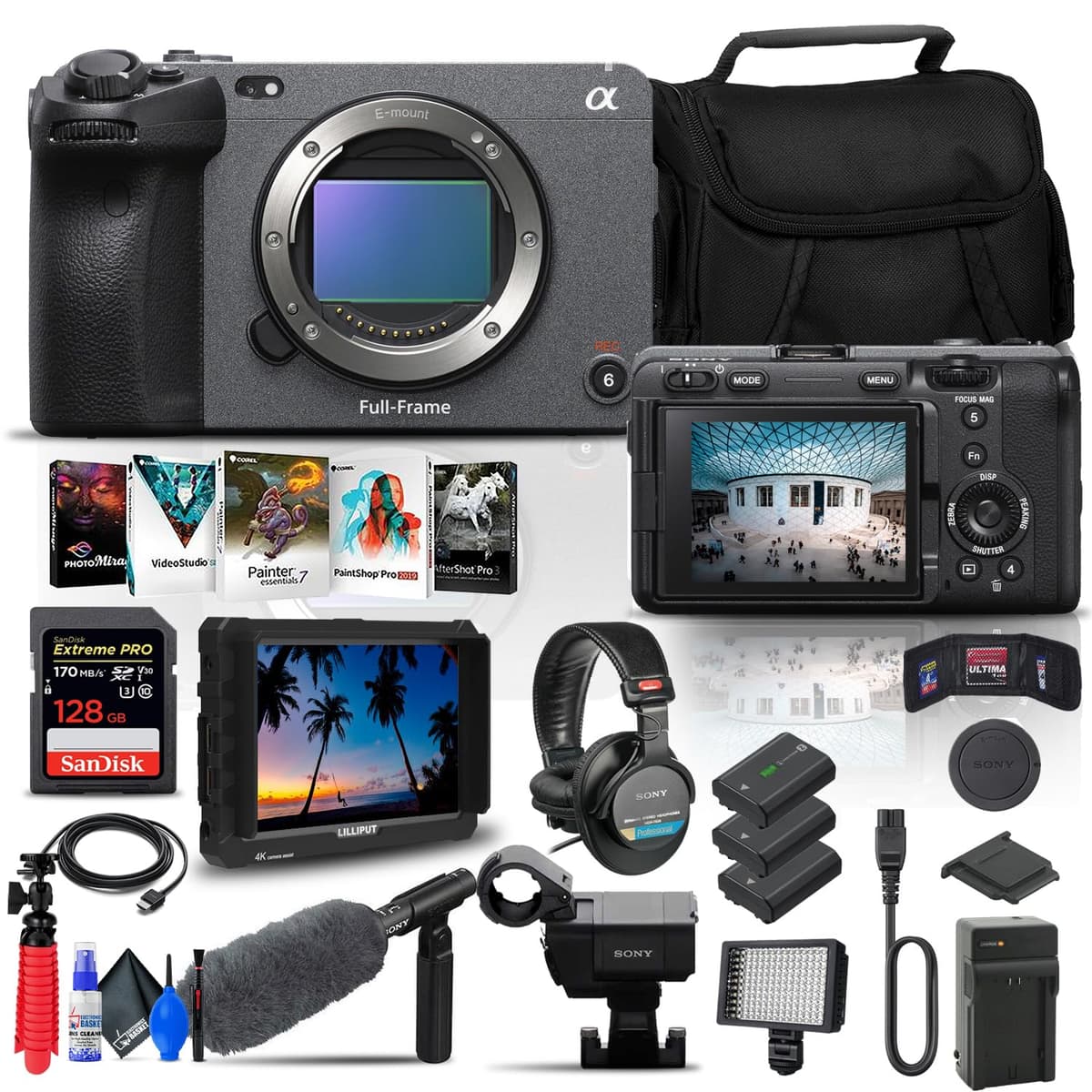 Sony FX3 ILME-FX3 Cámara Cinema Full-Frame (Solo Cuerpo) - Kit reacondicionado ILME-FX3_EDI_2-RE