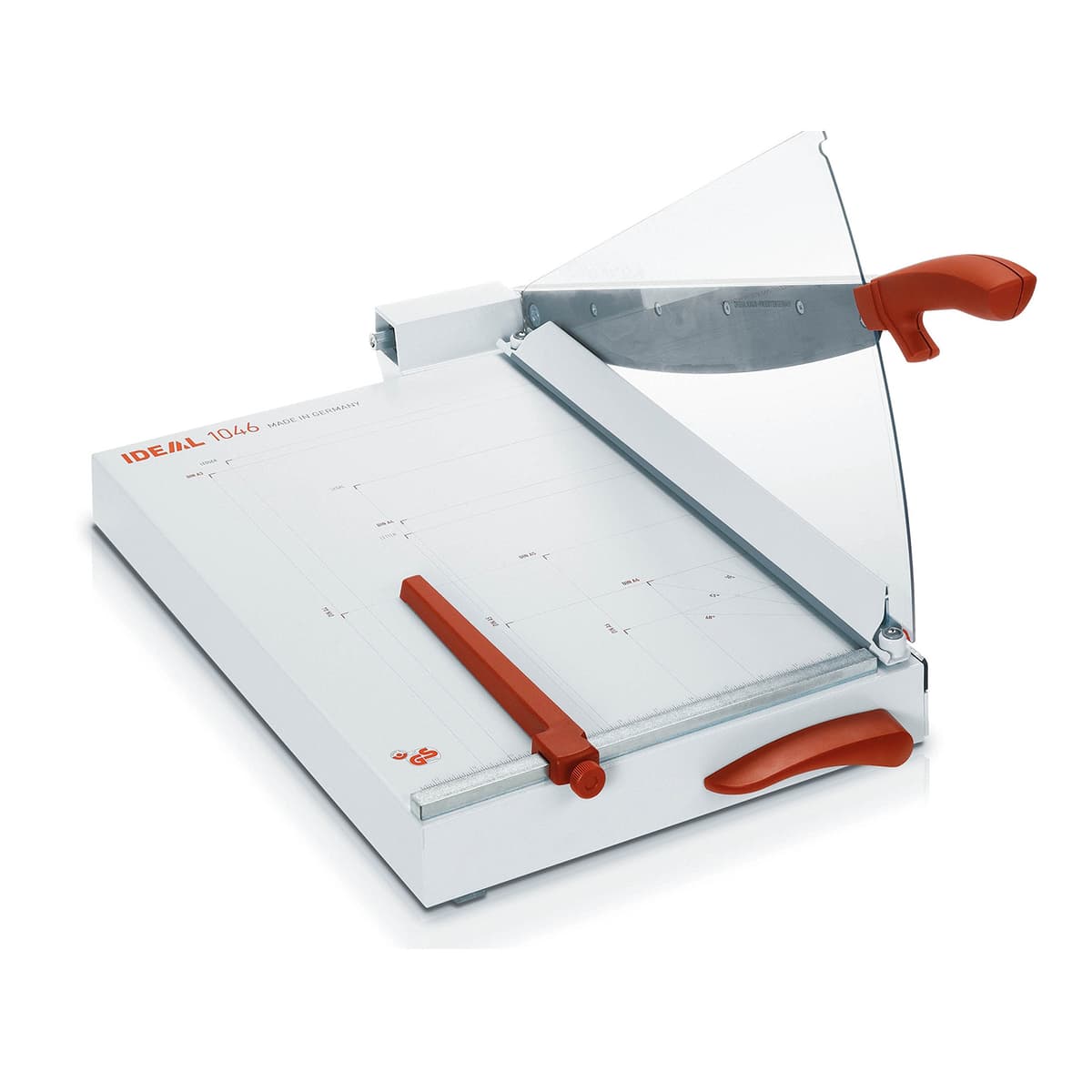 IDEAL 1046 Guillotina para papel hasta DIN A3, 30 hojas, gris 208521