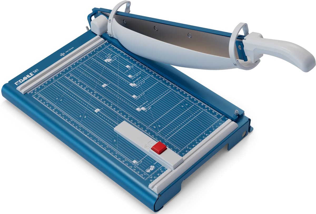 Dahle 561 Guillotina premium 14" con cuchilla autofilante y protector de seguridad 00561-21285