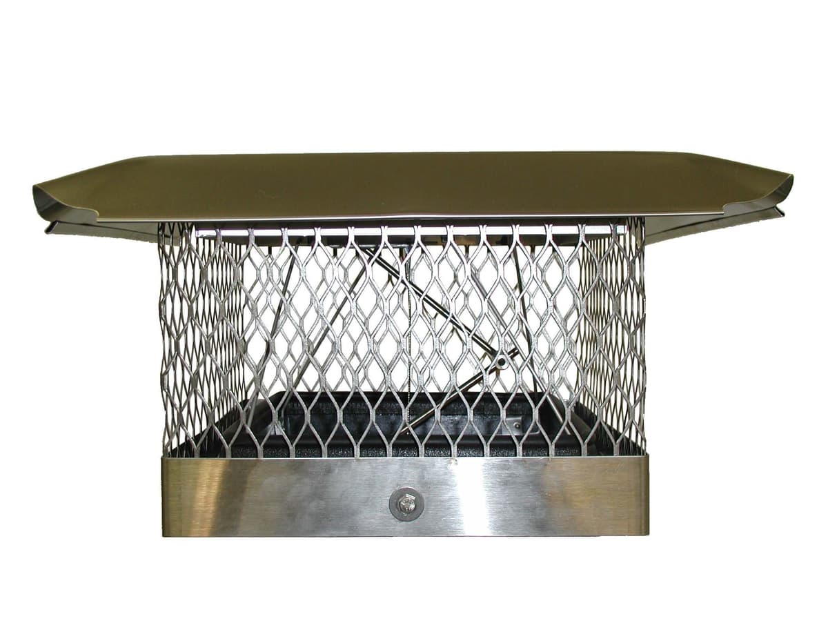 US Fireplace Products Energy Top Plus ETP1313 - Damper de bajo perfil 13" x 13" para chimeneas a leña