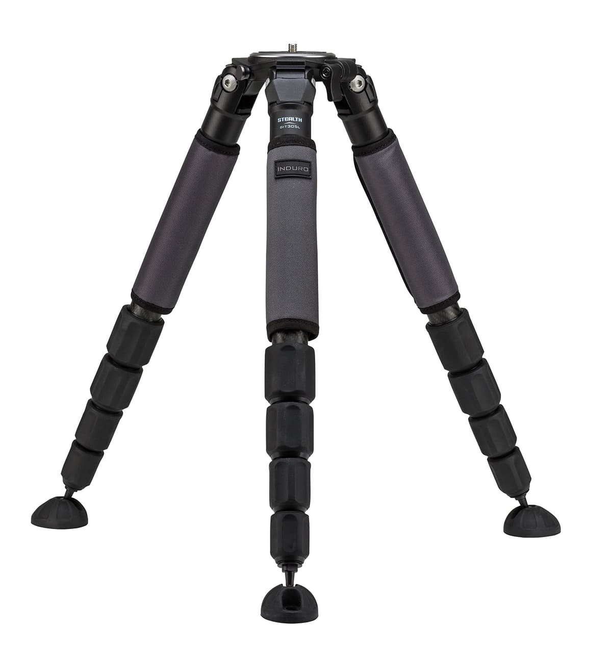 Induro GIT305L Grand Series Tripié carbono Stealth, 5 secciones (Negro)