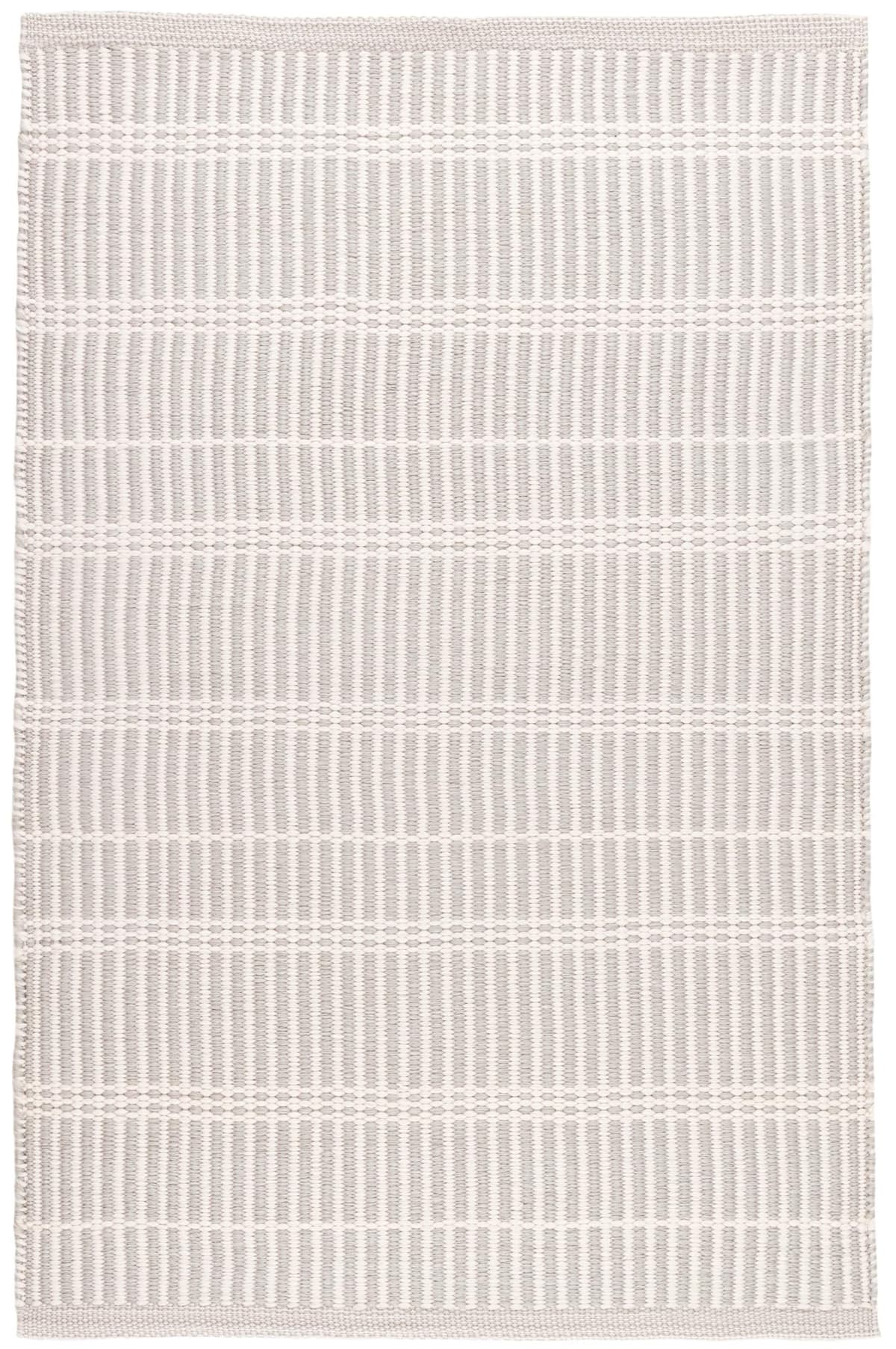 Dash & Albert Alfombra Marlo Platinum Indoor/Outdoor 7.5 x 9.5 ft gris DA1370-810