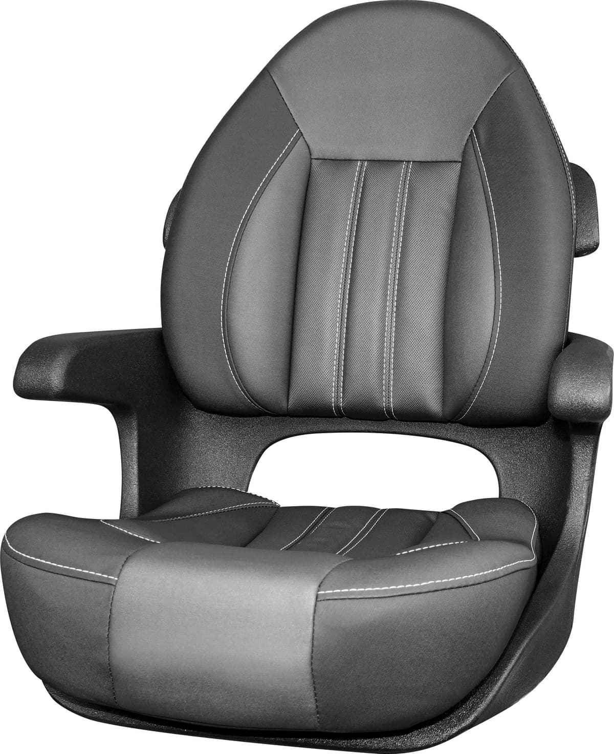 Tempress ProBax Asiento de capitán para barco, Black/Charcoal/Carbon 68360