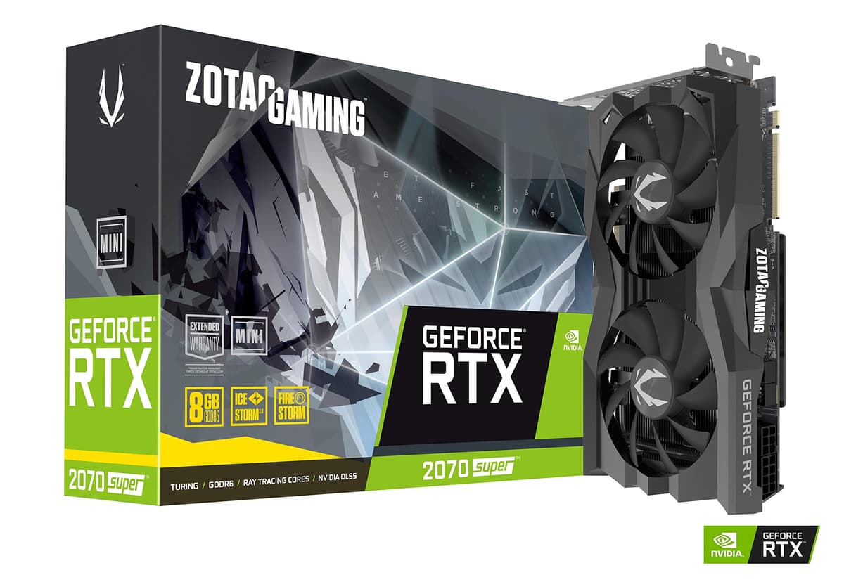 ZOTAC GeForce RTX 2070 Super Mini (8GB) ZT-T20710E-10M