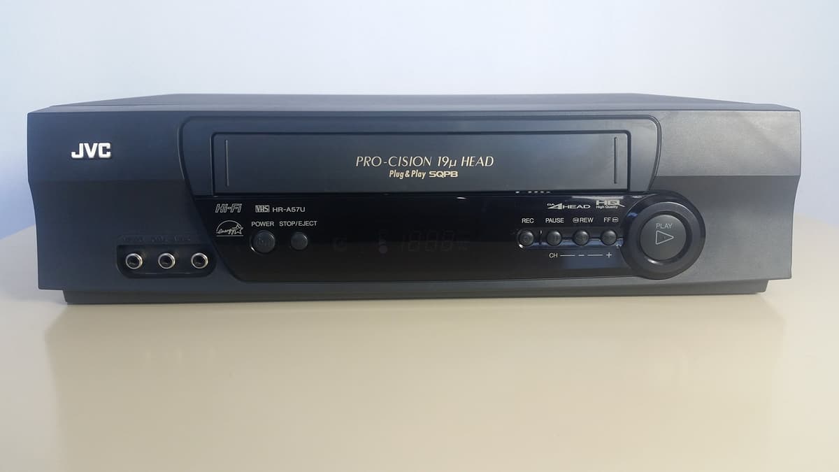 JVC HRA57U VCR de 4 cabezales para VHS