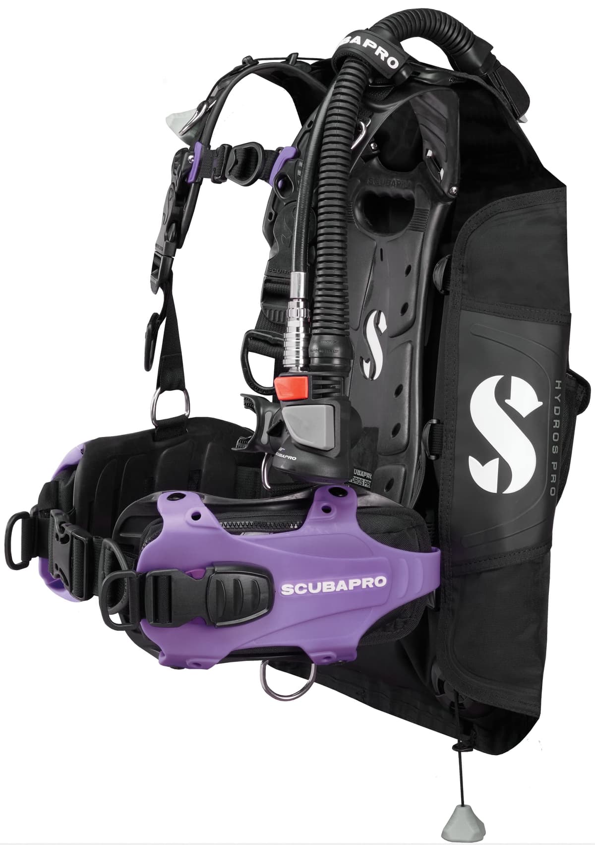 SCUBAPRO Hydros Pro BCD con Air2 5ª generación (Hombre) - Purple XL/2X SPRO-21.730.540-PURPLE