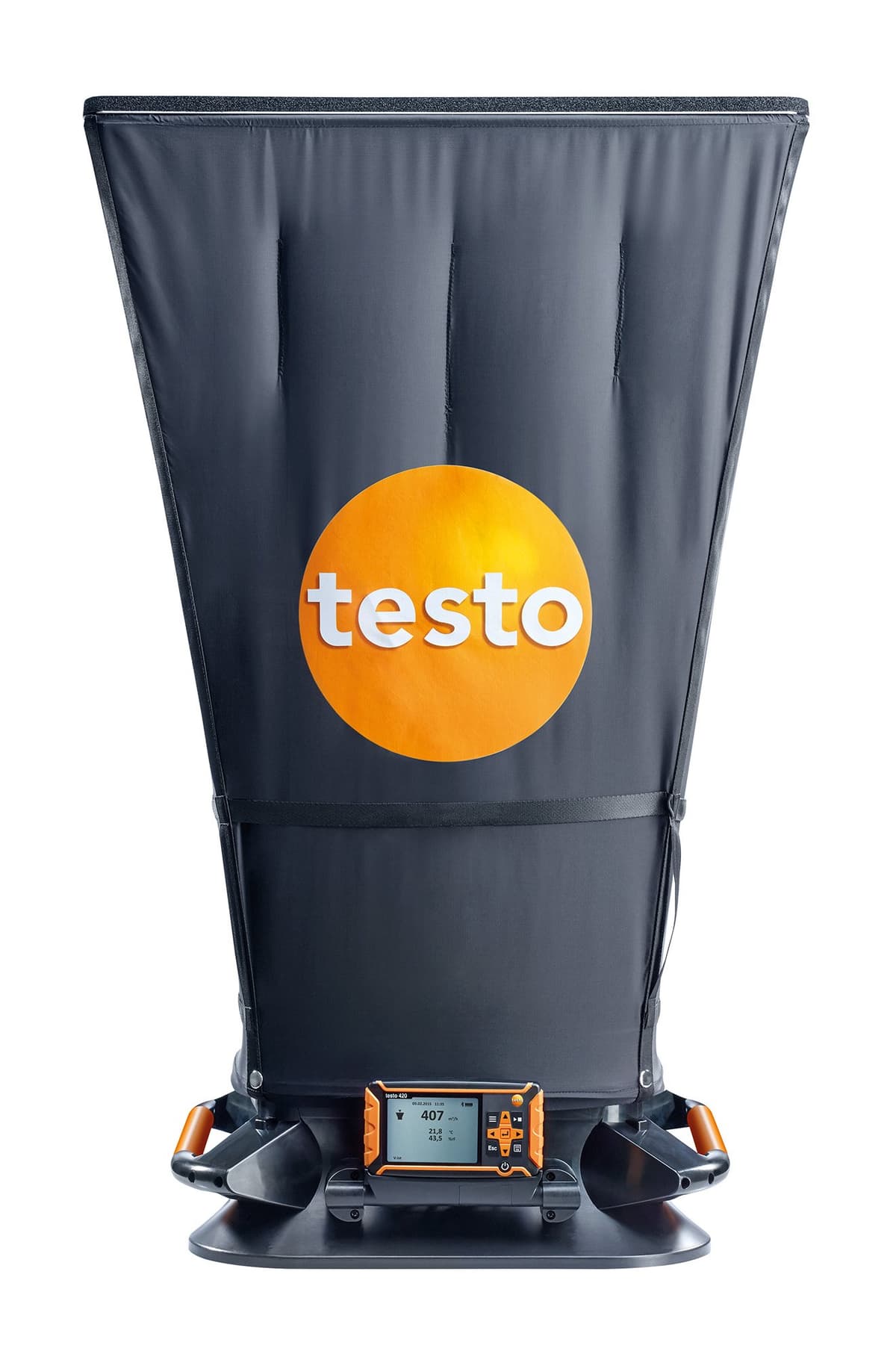 testo 420 Balometer Kit con hood de captura de flujo - Bluetooth y opción de certificación NIST 0563 4200