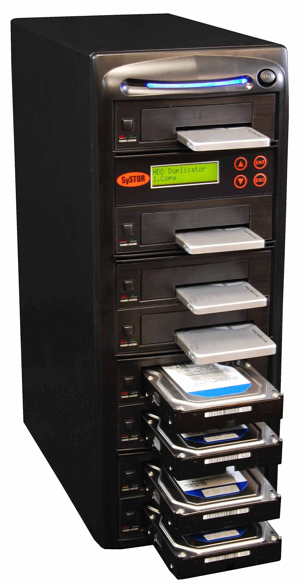 Systor 1:7 HDD/SSD Hard Drive Duplicator - SYS207HS-DP