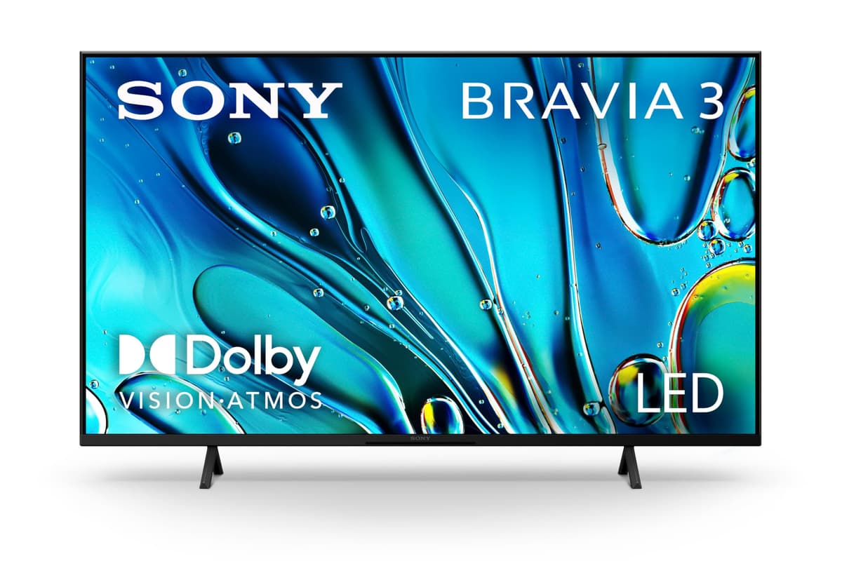 Sony TV BRAVIA 43" Clase 4K Ultra HD LED 3 Smart con Google TV, Dolby Vision HDR y funciones exclusivas para PlayStation5 (K-43S30)