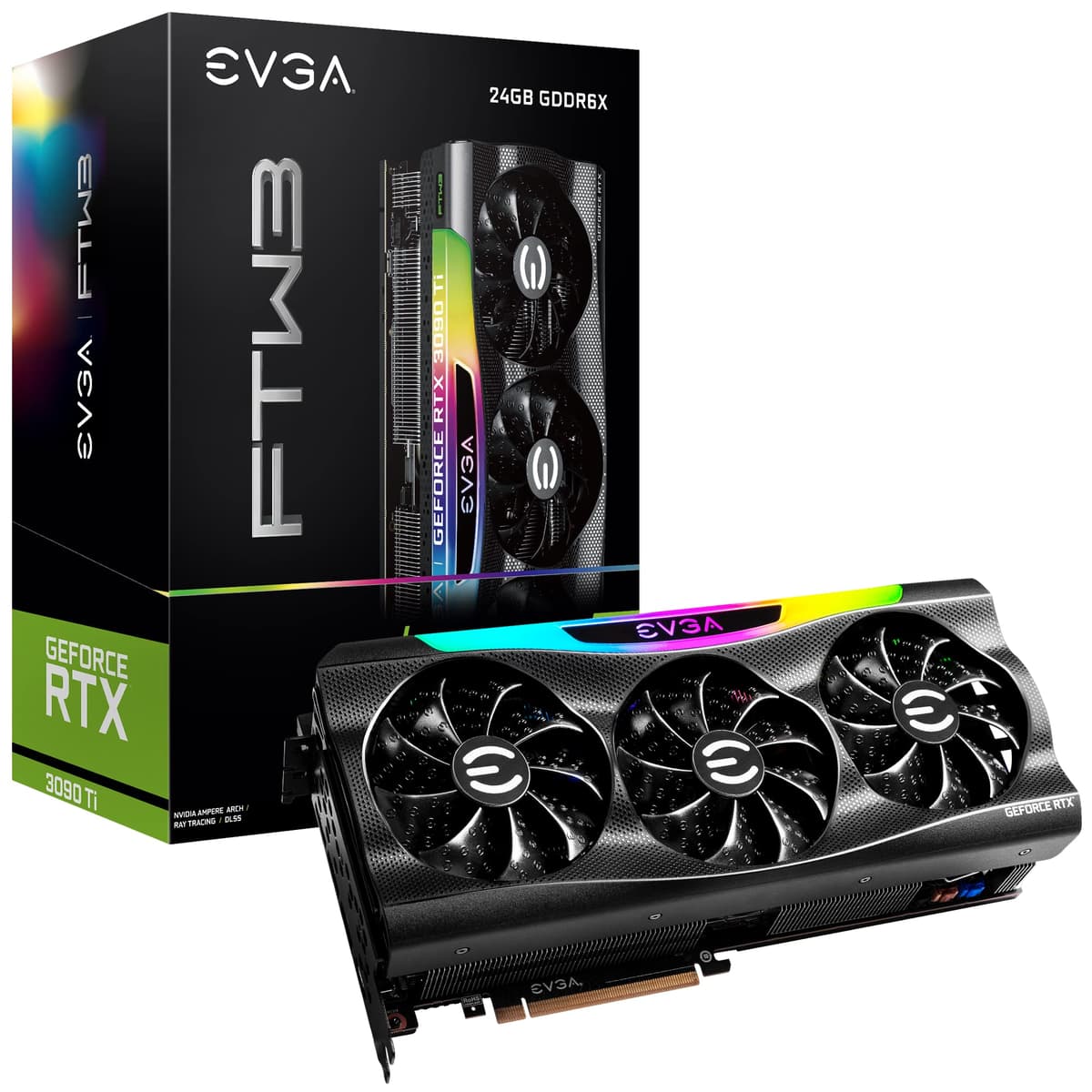 EVGA GeForce RTX 3090 Ti FTW3 GAMING 24GB GDDR6X iCX3 ARGB 24G-P5-4983-KR