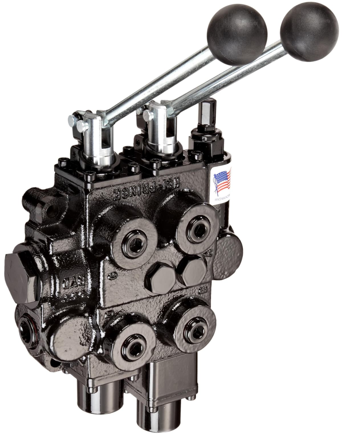 Prince RD522GCGA5A4B1 Válvula de Control Direccional Monobloque, 2 Spool, 4/4, 25 gpm