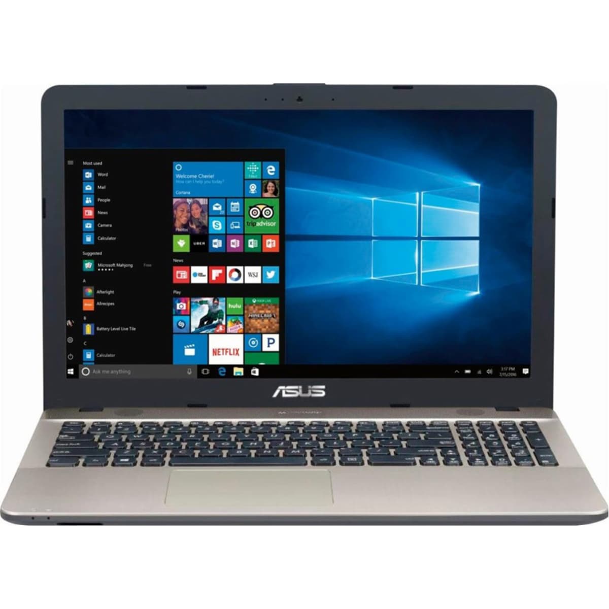 Asus X541NA-PD1003Y VivoBook Max X541NA, Pentium N4200, 4GB, HDD 500GB, 15.6" HD, Negro