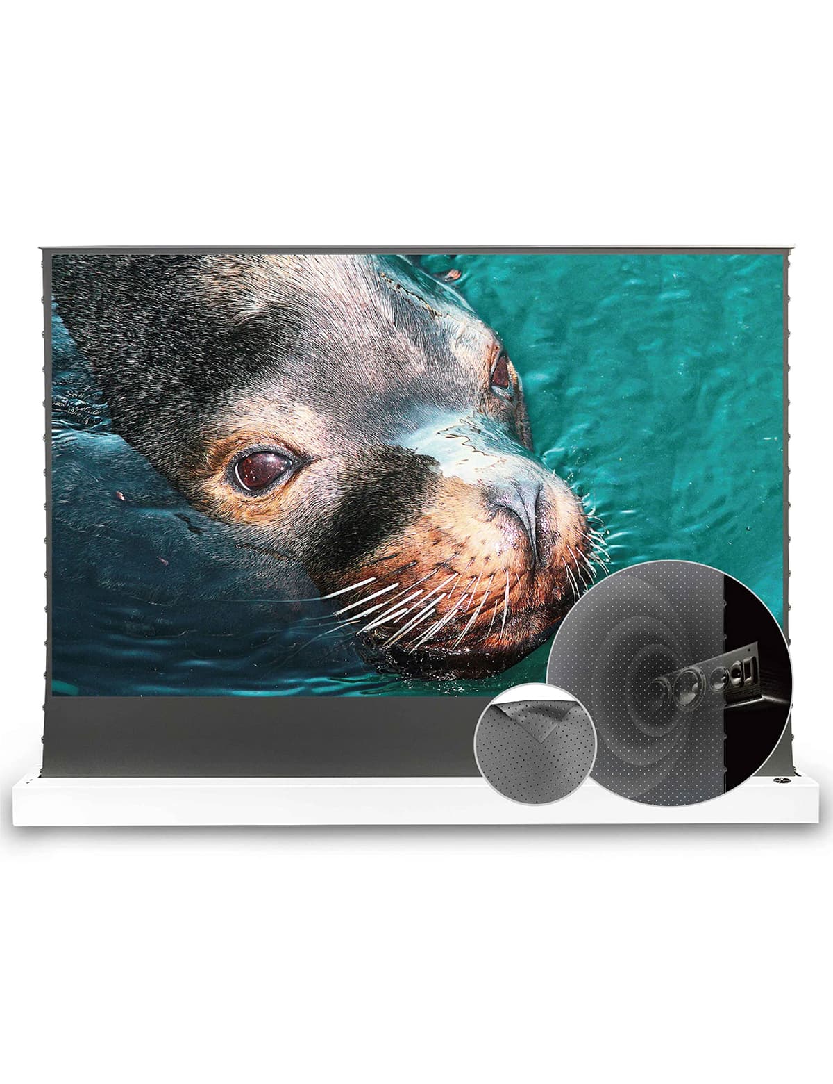 VIVID STORM SINCE 2004 VIVIDSTORM Pantalla motorizada ALR acústicamente transparente 92" 16:9 VWSDSTPALR92H