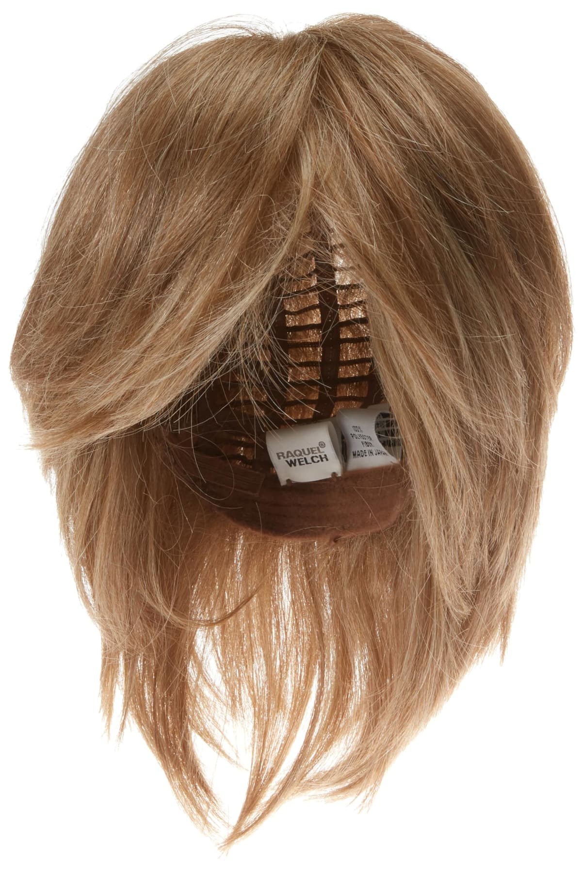 Hair u wear Raquel Welch Black Tie Chic - Largo medio con capas sutiles y volumen, RL13/88 Golden Pecan