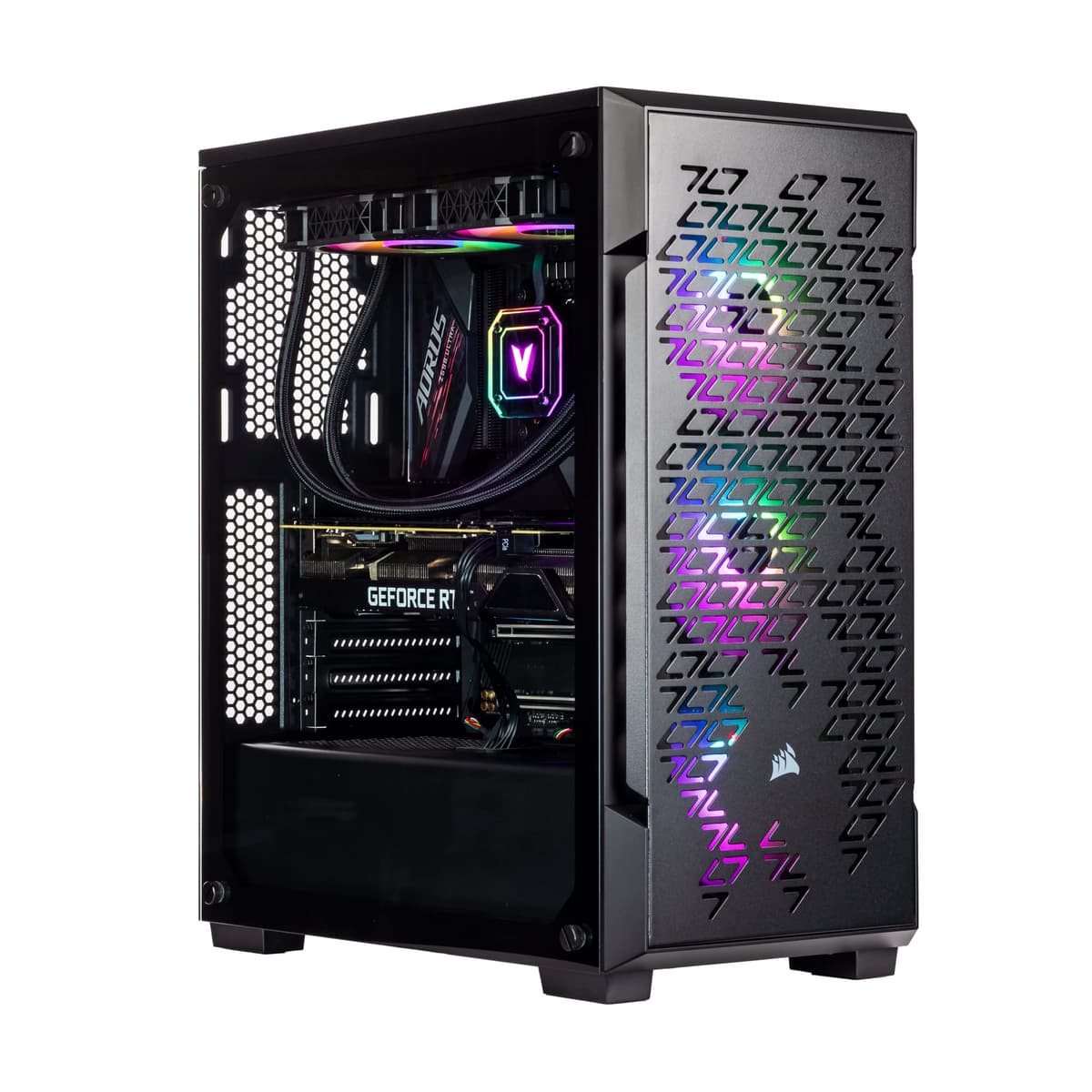Velztorm Ferrux II Gaming Desktop PC (i9-12900K, RTX 3070, 32GB, 1TB+1TB, Win 10) VELZ0071-3070-214257