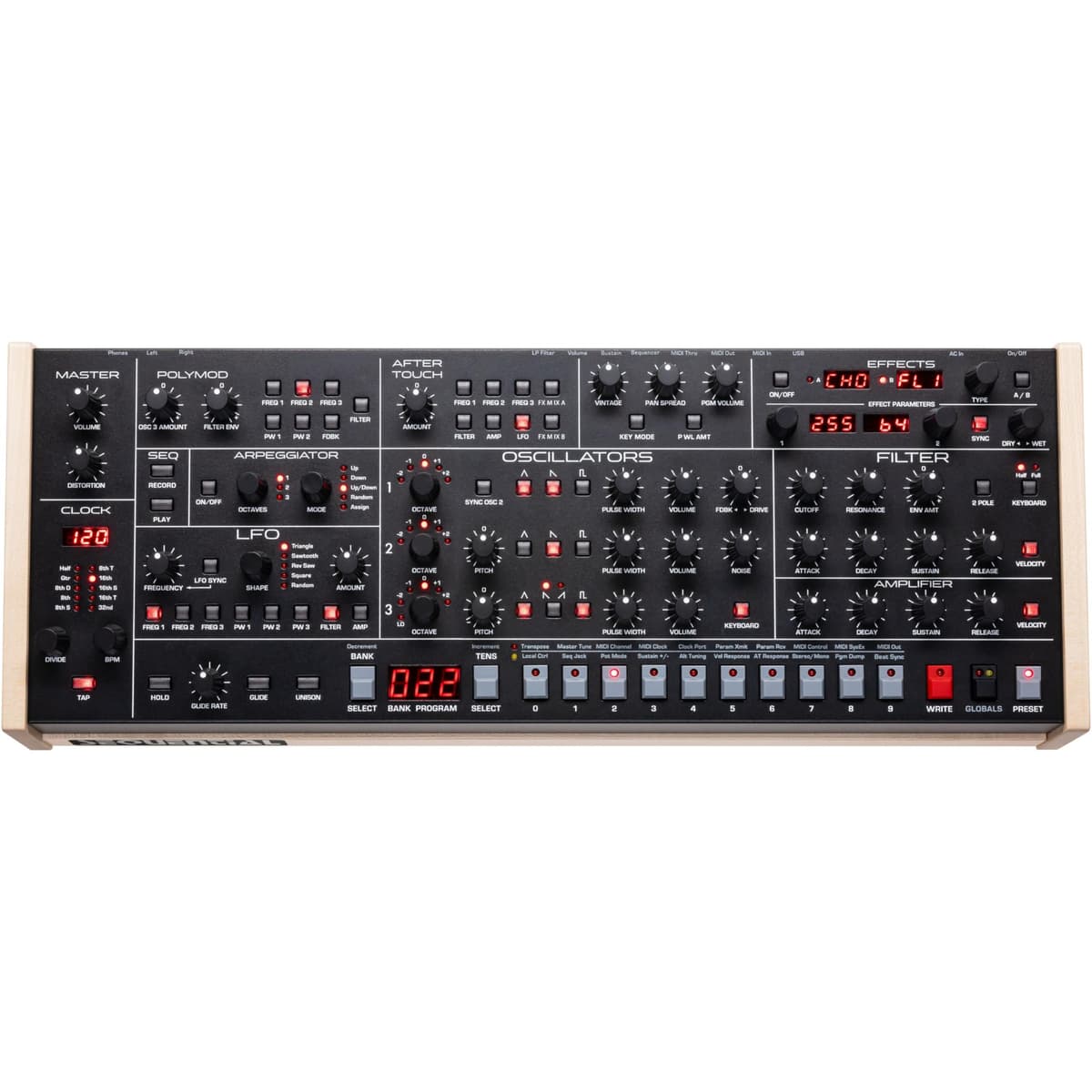 Sequential Trigon 6 Desktop - Sintetizador Analógico Polifónico SEQ3810