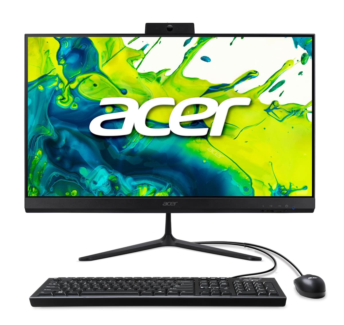 acer Aspire C27 AIO Desktop | Pantalla IPS Full HD de 27" 120Hz | Procesador AMD Ryzen 5 7430U Hexa-Core | Gráficos AMD Radeon | 16 GB DDR4 | SSD PCIe 512 GB | Wi-Fi 6 | Teclado y mouse USB | C27-2G-UR15 DQ.BPQAA.002