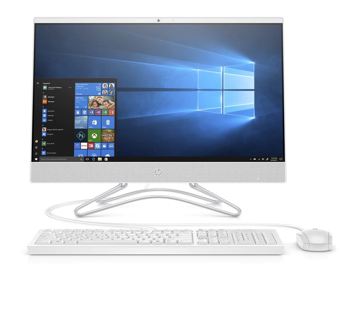 HP Todo-en-Uno Touch 24" Ryzen 5 3500U 8GB 1TB+256GB SSD Windows 10 (24-F1060) 5QB24AA#ABA