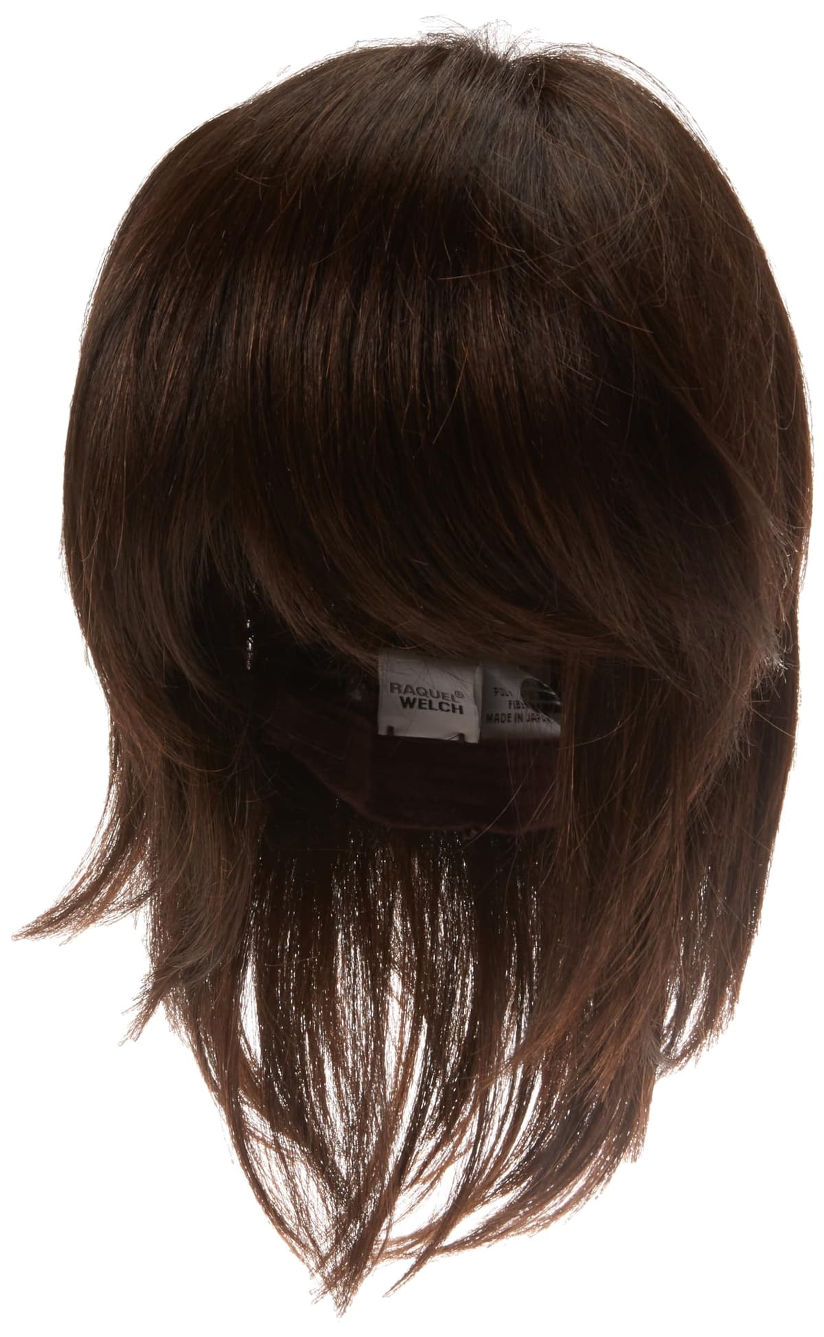 Hair u wear Peluca Raquel Welch Black Tie Chic media melena en capas con volumen sutil - RL4/6 Black Coffee, talla estándar