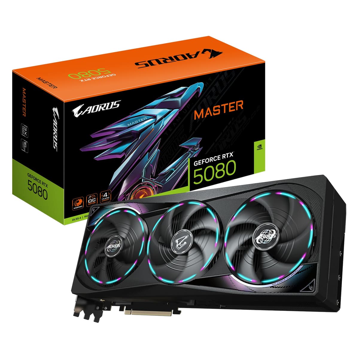 GIGABYTE Aorus GeForce RTX 5080 Master 16G GV-N5080AORUS M-16GD
