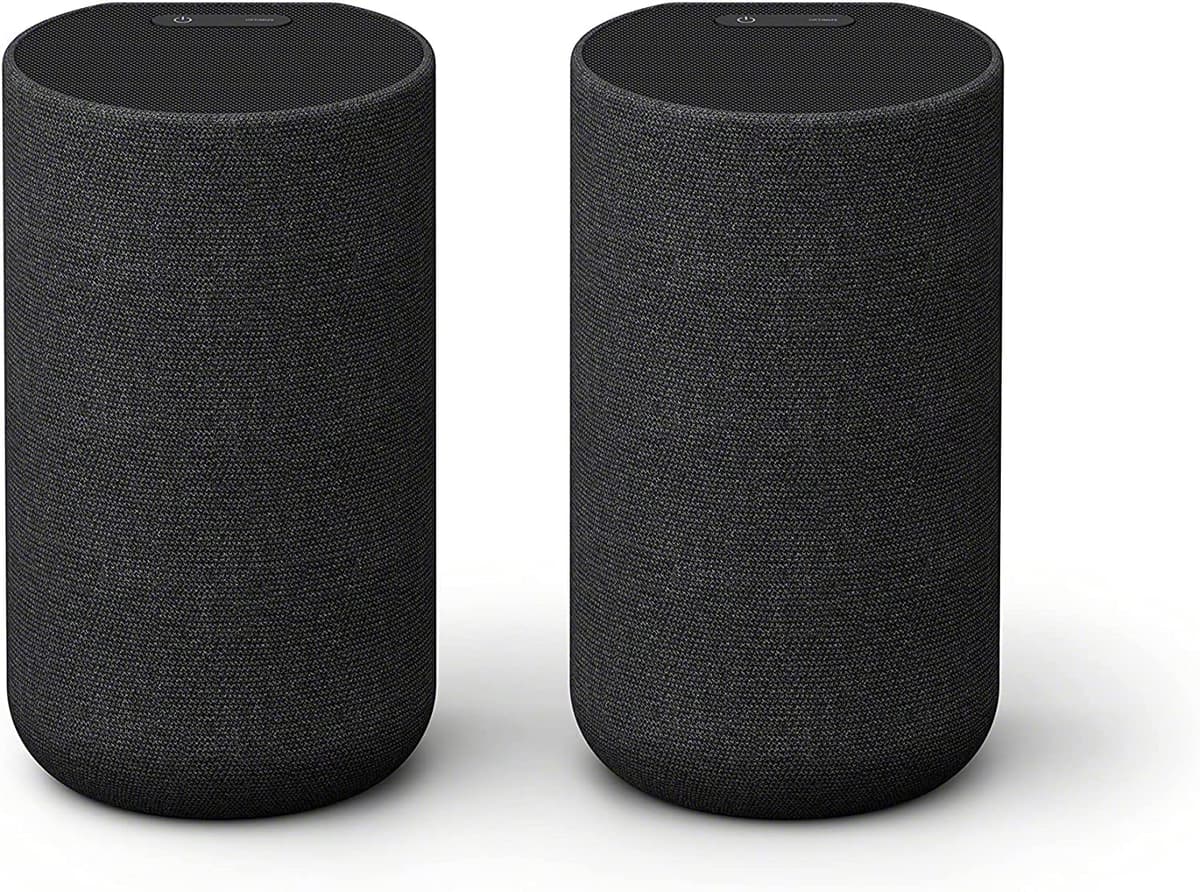 Sony SA-RS5 Parlantes traseros inalámbricos con batería integrada para HT-A7000/HT-A5000