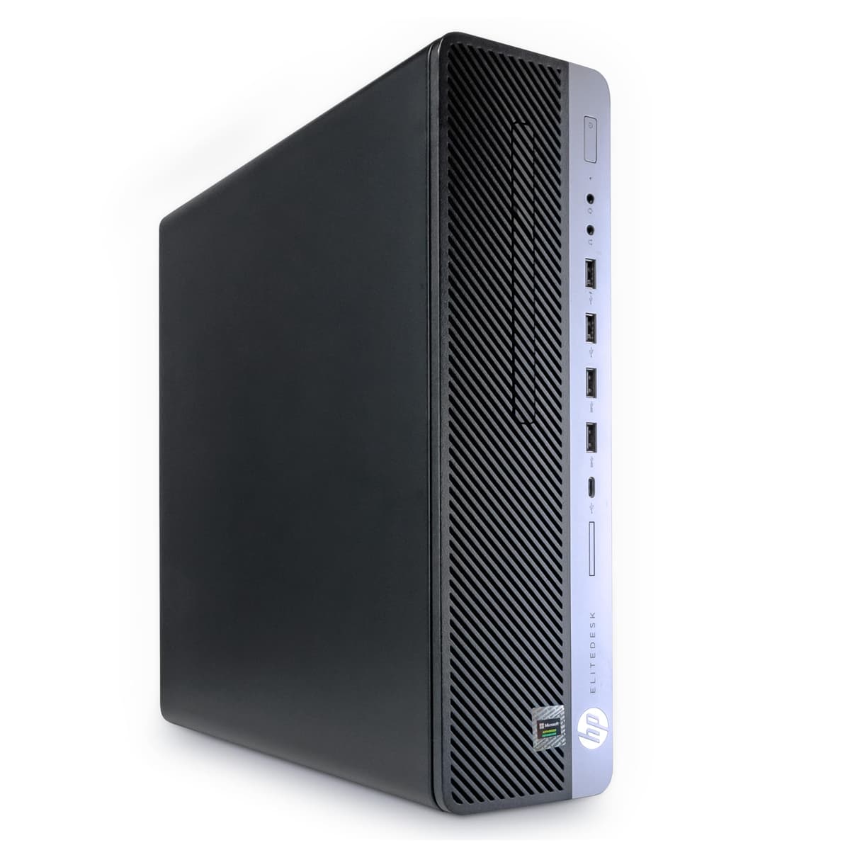 HP EliteDesk 800 G4 PC, Intel i5-8500, 32GB DDR4, 1TB NVMe M.2, Windows 11 Pro, Wi-Fi 6 AX200 interno, teclado y mouse (reacondicionado)