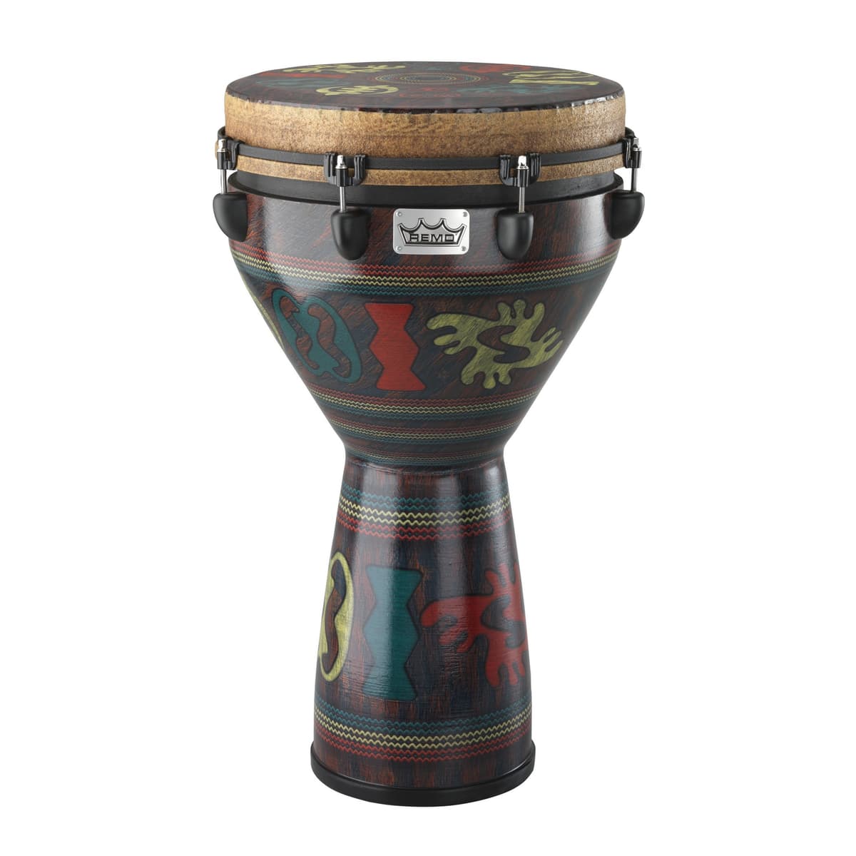 Remo Mondo Djembe DJ-0014-24, 14" Adinkra