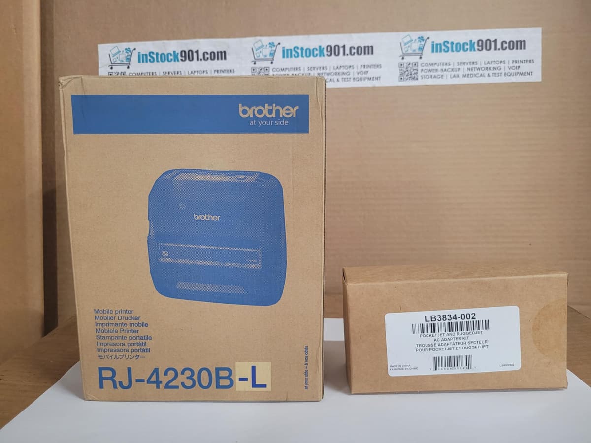 Brother Rugged Jet RJ4230B-L - Impresora móvil térmica DT 4" USB BT NFC