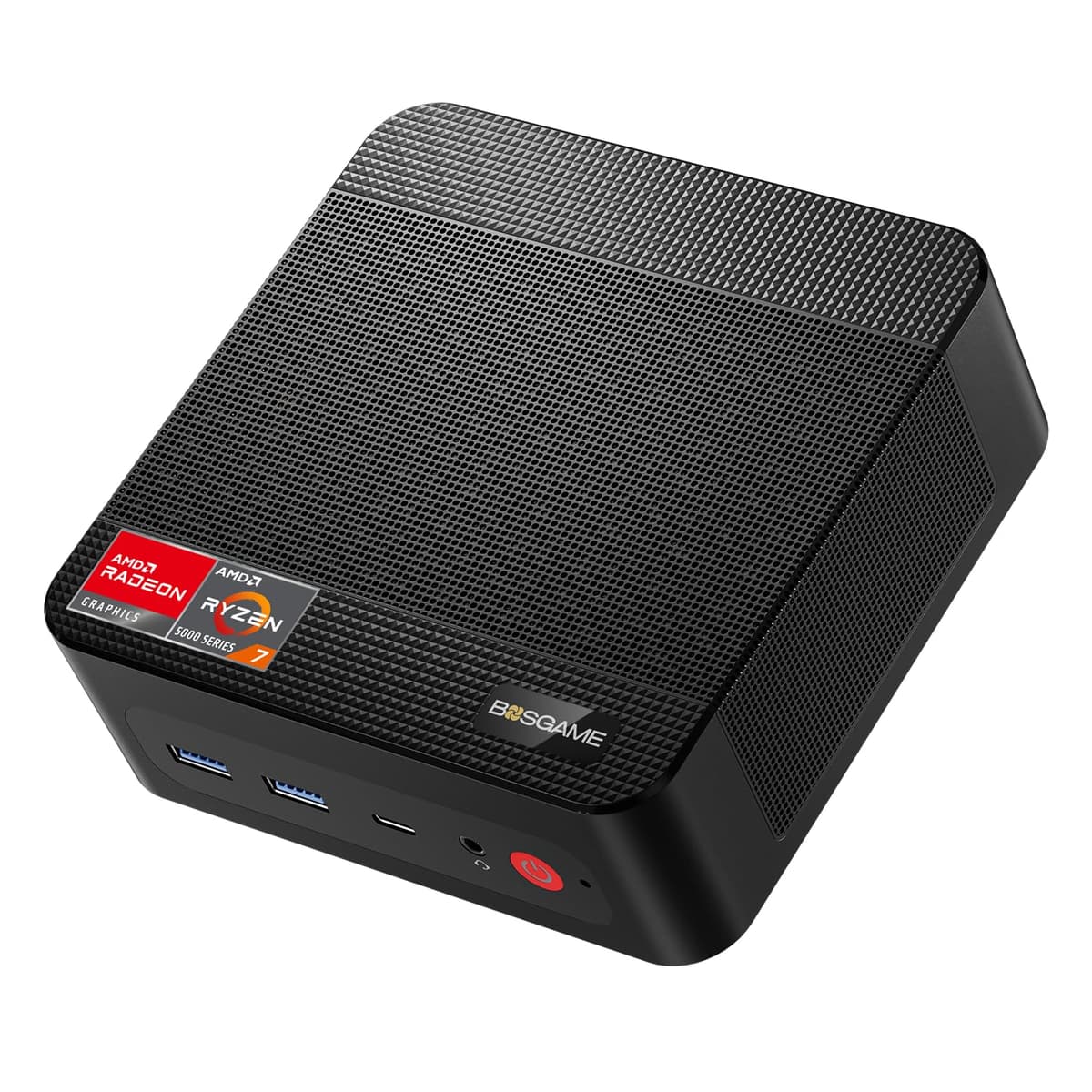BOSGAME P4 Mini PC Ryzen 7 5825U 32GB/1TB con Triple Display 4K y Dual LAN 2.5G