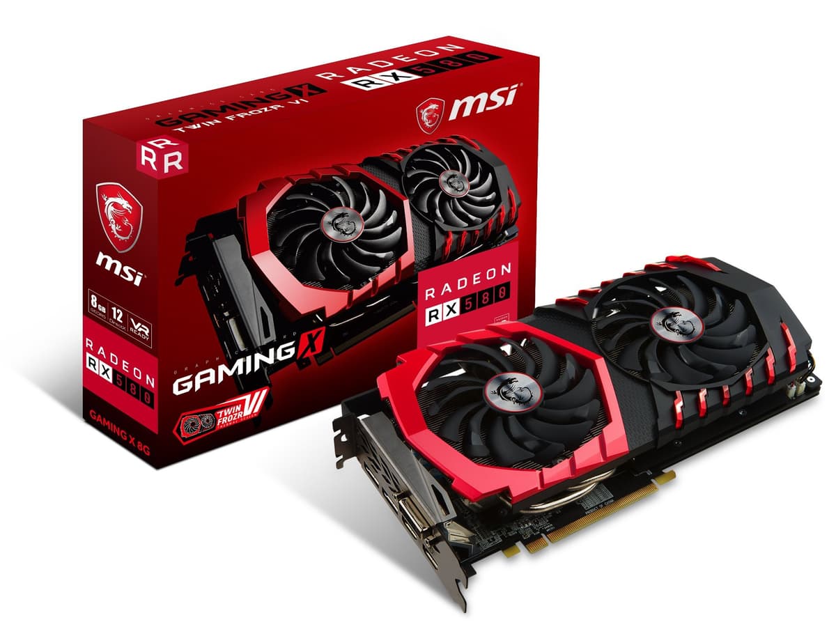 MSI Tarjeta de Video RX 580 Gaming X 8GB