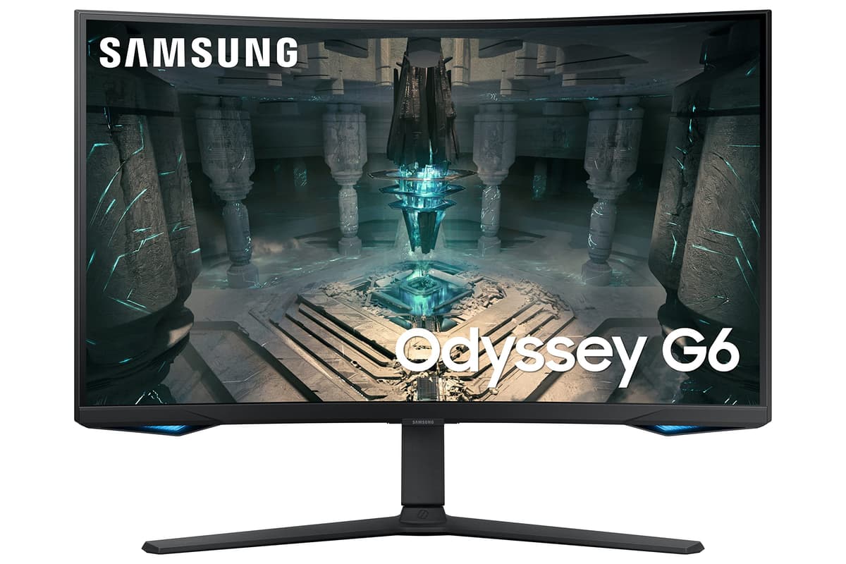 Samsung Odyssey G65B 32" Curvo QHD, 240Hz, 1ms, HDR600, 1000R, FreeSync Premium Pro (LS32BG652ENXGO)