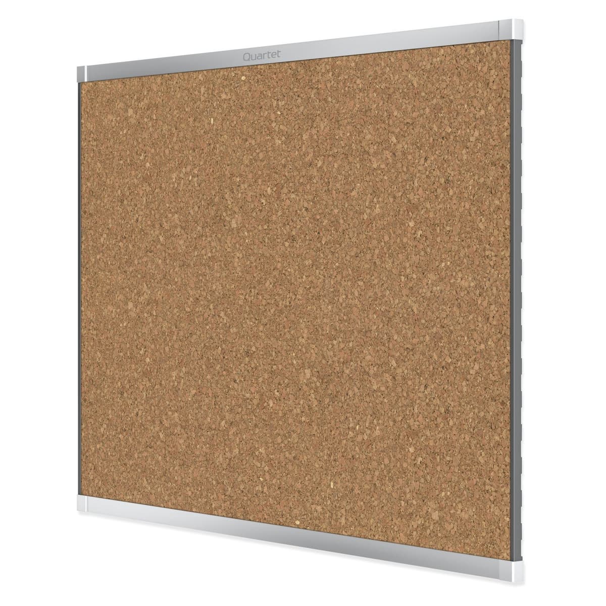 Quartet MC244AP2 Pizarra Prestige 2 magnética con superficie de corcho 4' x 3' marco aluminio plateado