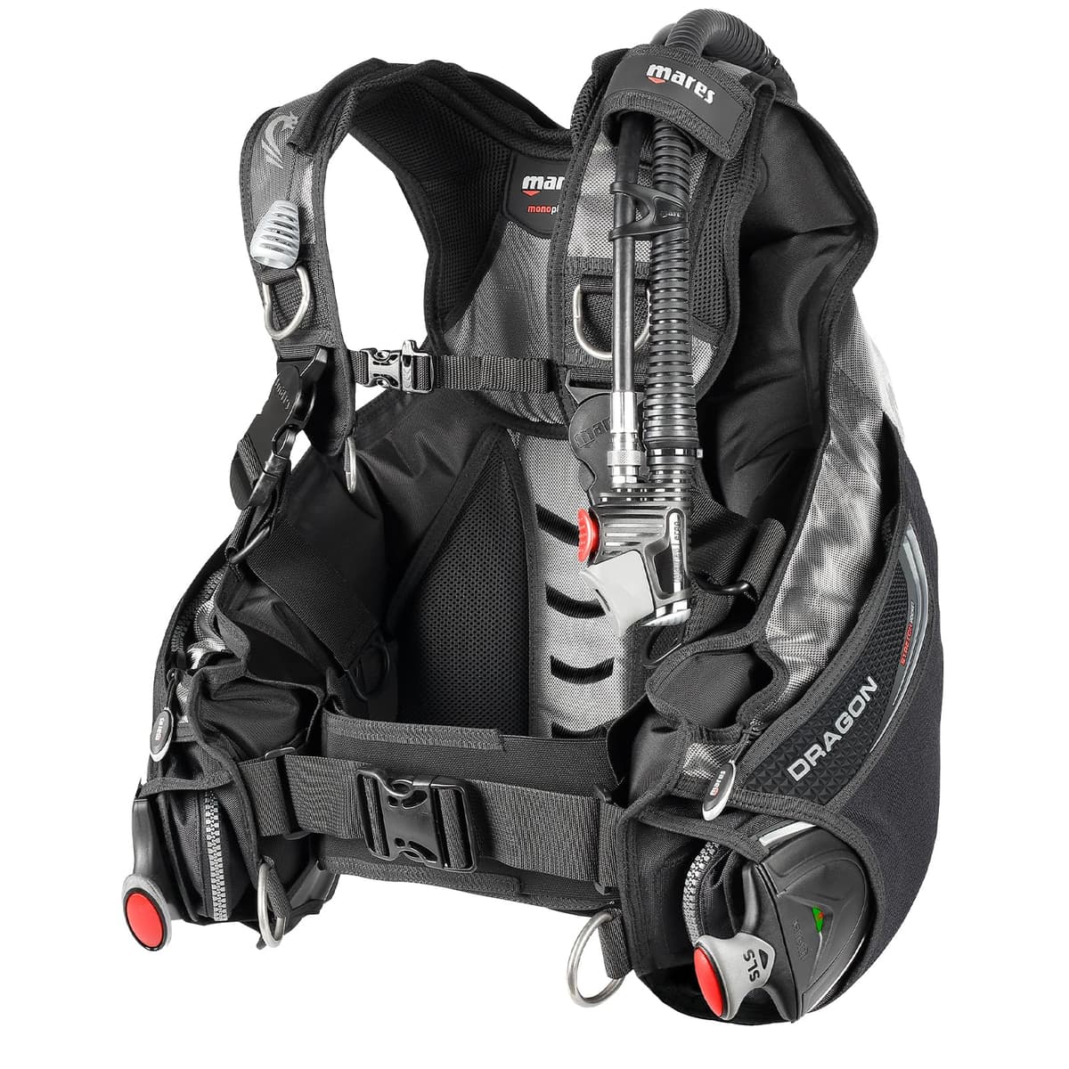 Mares Dragon SLS BCD Chaleco de Buceo con Sistema SLS, Large 417223