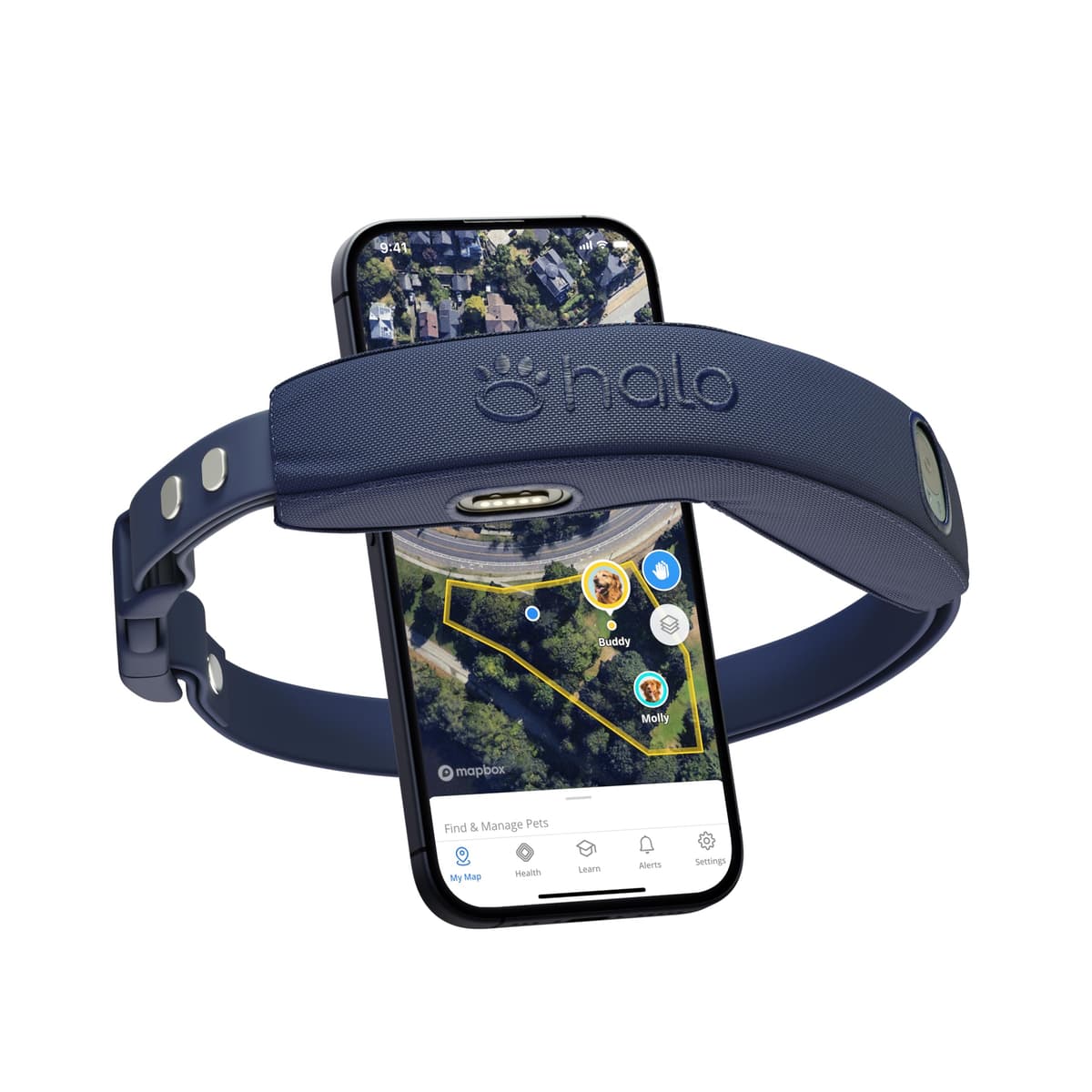 Halo Collar 4, Cerca Inalámbrica GPS para Perros & Collar de Entrenamiento con Rastreador GPS FBA18K6MLLR1.missing2