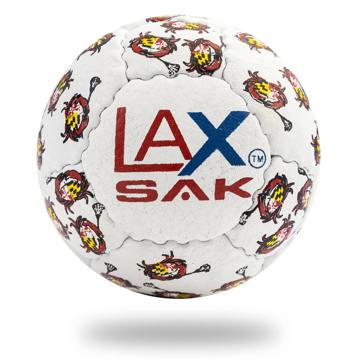 Lax Sak - Pelotas de práctica suaves para lacrosse, caja x120 (Mini Crabs) LSC-MC-120