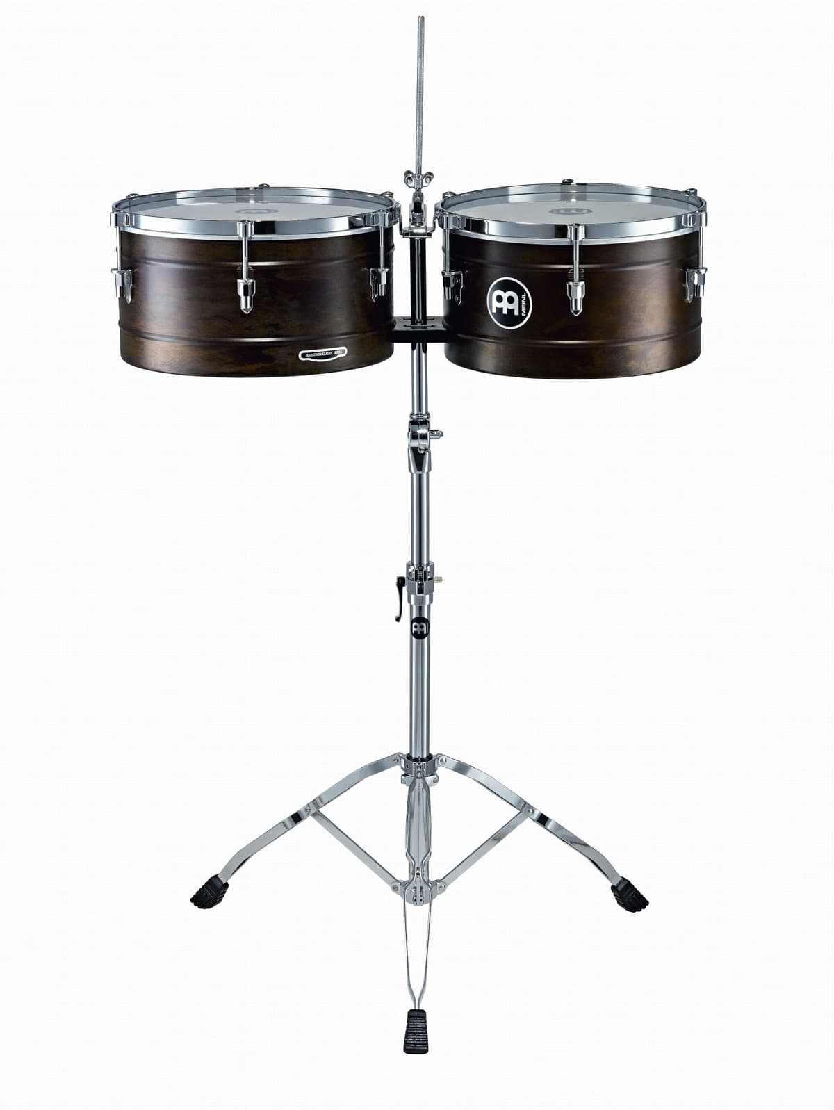 Meinl Marathon Timbales MT1415RR-M - Acabado Antique Matte, 14" y 15" con Soporte