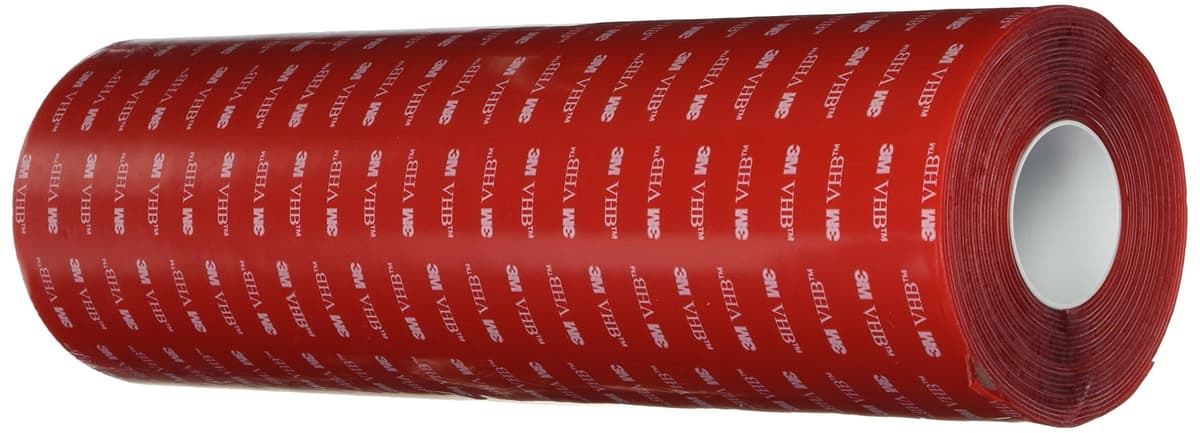 3M VHB 4910 Cinta de montaje heavy duty, transparente 6" x 36 yd 3M 4910 6" X 36YD