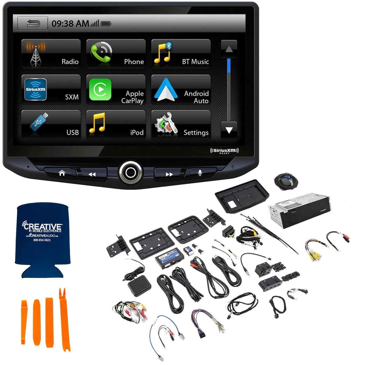 STINGER HEIGH10 10" Touchscreen Stereo Kit para RAM 1500 (2013-2018) RB10RAM13B