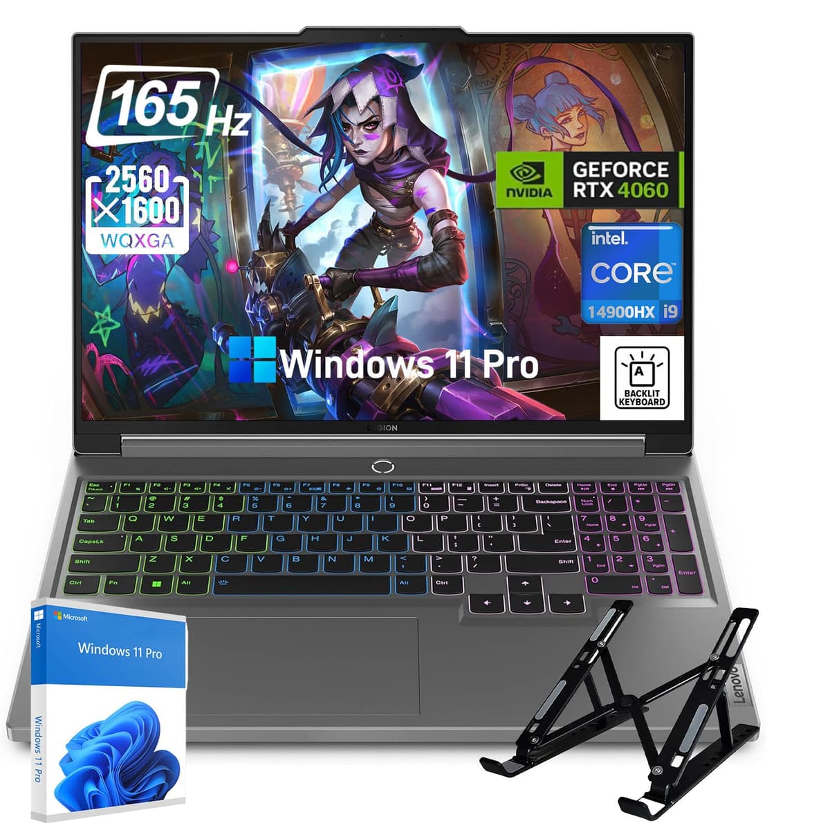 Lenovo Legion 5i 16" Gaming Laptop, Intel i9-14900HX, 64GB DDR5, 1TB SSD, RTX 4060, WQXGA 165Hz Lenovo Legion Pro 5i