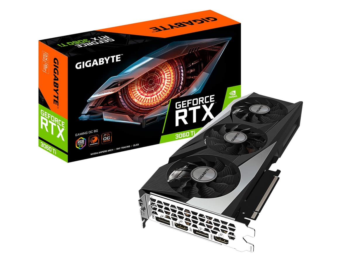 GIGABYTE GeForce RTX 3060 Ti Gaming OC 8G WINDFORCE GV-N306TGAMINGOC-8GD