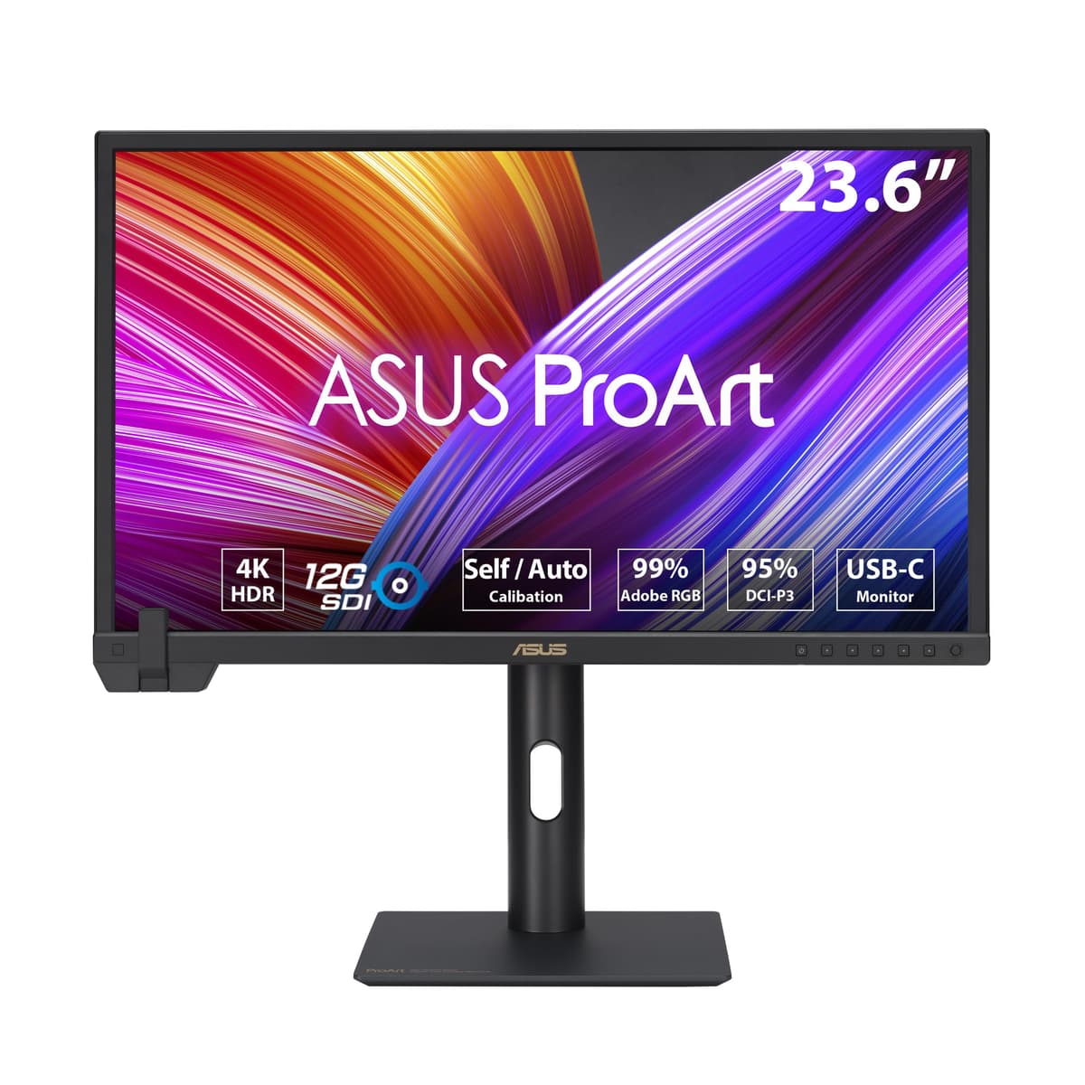 ASUS ProArt PA24US Monitor Profesional 24" 4K con 12G-SDI y Colorímetro Motorizaro