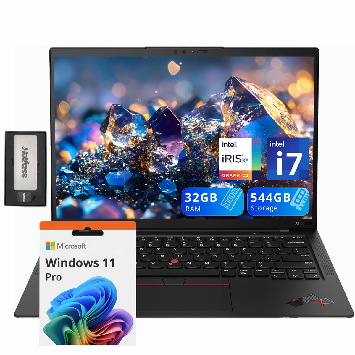 Lenovo ThinkPad X1 Carbon Gen 10 14" FHD Touch, Intel i7-1280P, 32GB, 544GB, Win 11 Pro