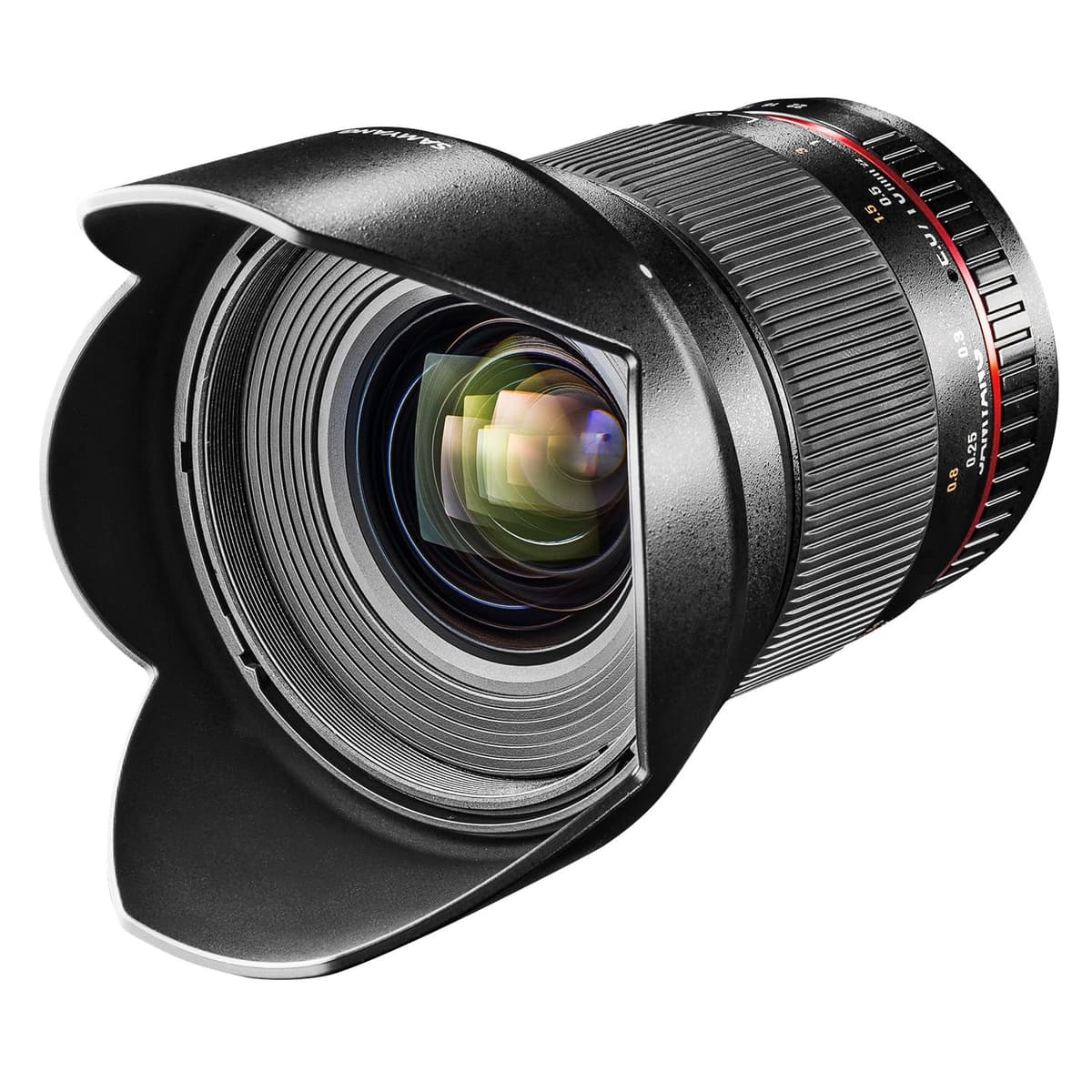 Samyang 16mm f/2.0 Lente para Pentax K - Negro 882310